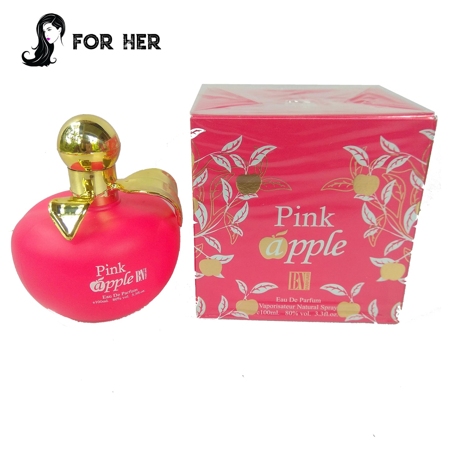 Women’s Pink Apple Perfume 100ml Natural Spray