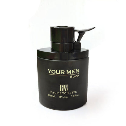 Natural Spray Your Men Black EAU DE Toilette Men perfume 100 ml