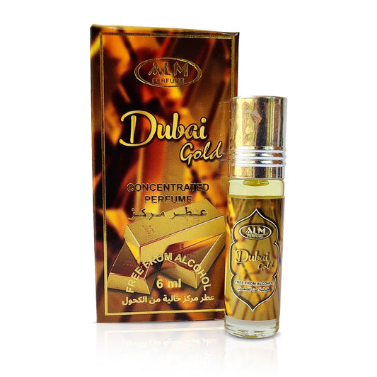 ALM Dubai Gold Attar perfume 6ml