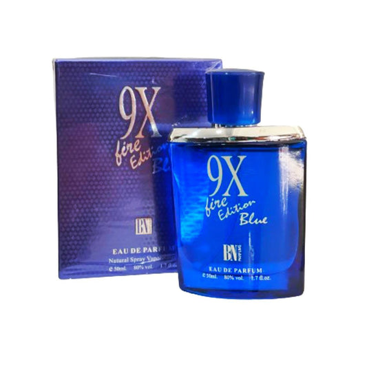 9x Fine edition blue perfume 50ml