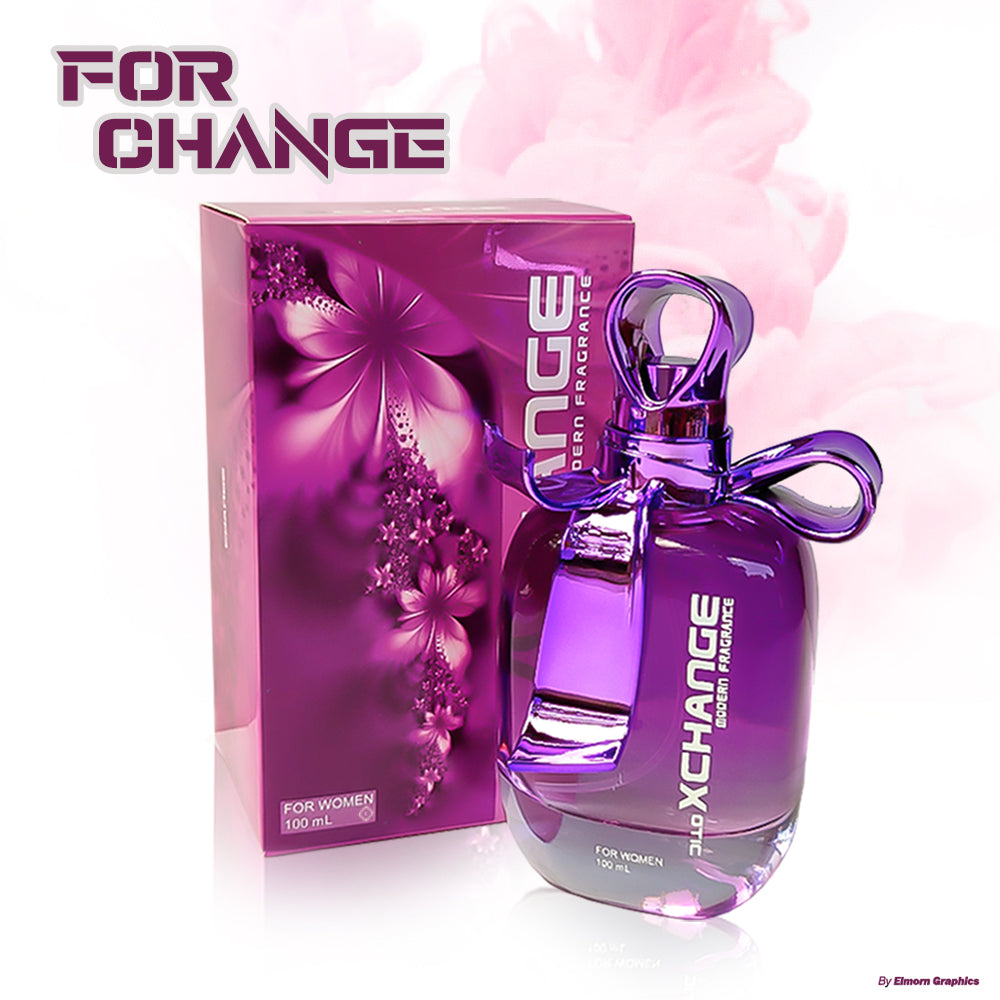 Ladies X Change OTIC Modern Fragrance Natural Spray Vaporisateur Eau De Parfum Perfume For Womem 100ml