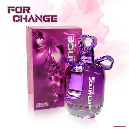 Ladies X Change OTIC Modern Fragrance Natural Spray Vaporisateur Eau De Parfum Perfume For Womem 100ml