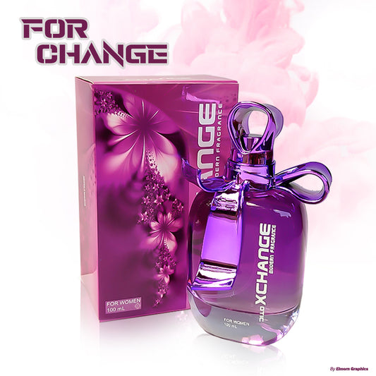 Ladies X Change OTIC Modern Fragrance Natural Spray Vaporisateur Eau De Parfum Perfume For Womem 100ml