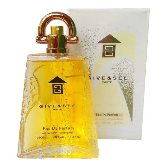 Give & See White Mens Perfume Spray Cologne 100ml