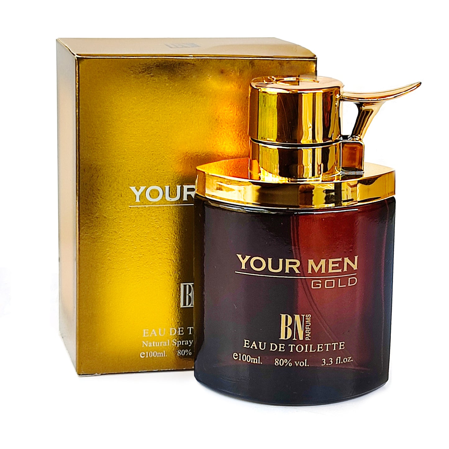 Natural Spray Your Men Gold EAU DE Toilette Men perfume 100 ml