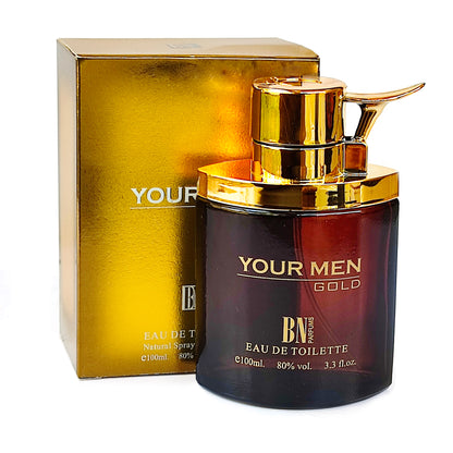 Natural Spray Your Men Gold EAU DE Toilette Men perfume 100 ml