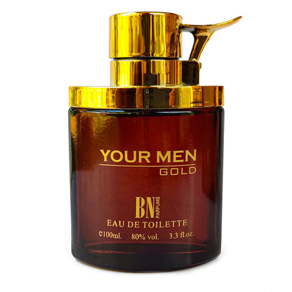 Natural Spray Your Men Gold EAU DE Toilette Men perfume 100 ml